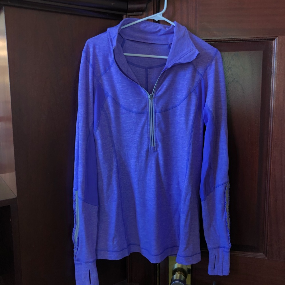 Lululemon running 1/2 zip